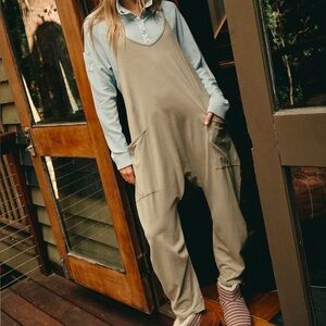 FP Movement by Free People Tan Jumpsuit